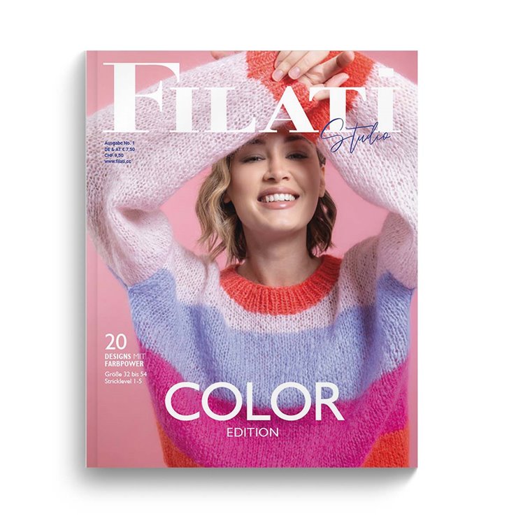 COLOR Edition No. 1 - Magazine (DE) + Knitting instructions (EN) from FILATI Studio