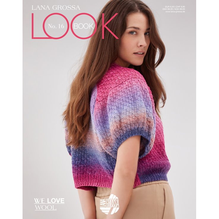 LOOKBOOK No. 16 - Magazine (DE) + Knitting instructions (EN) from Lana Grossa