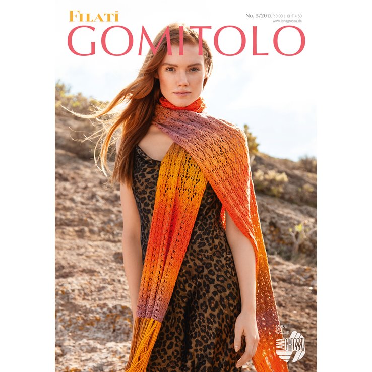 GOMITOLO No. 5 - Magazine (DE) + Knitting instructions (EN) from Lana Grossa