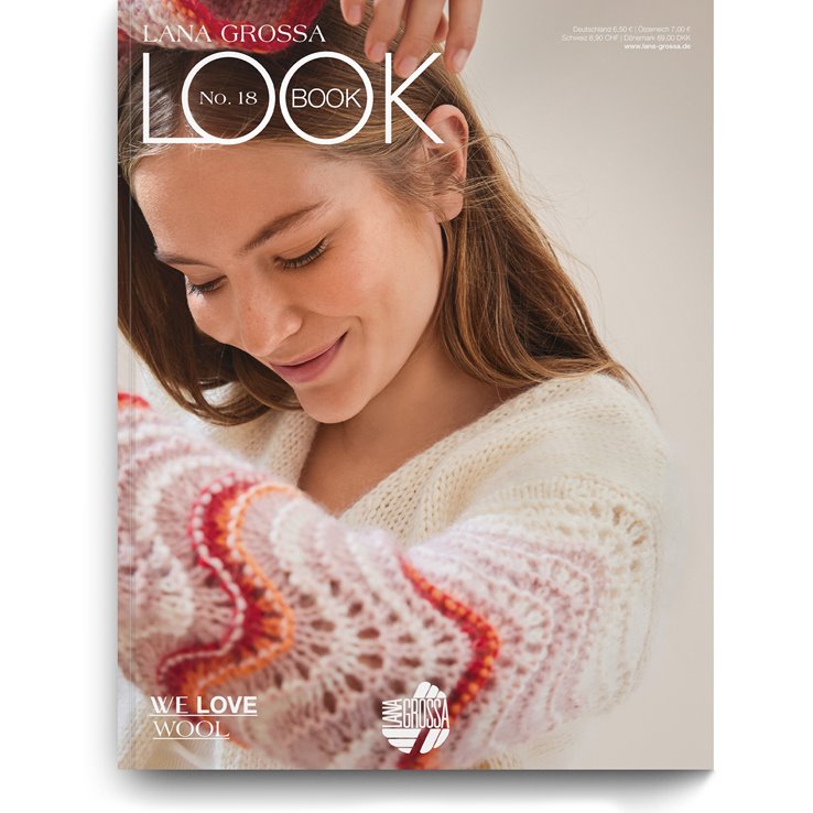 LOOKBOOK No. 18 - Magazine (DE) + Knitting instructions (EN) from Lana Grossa