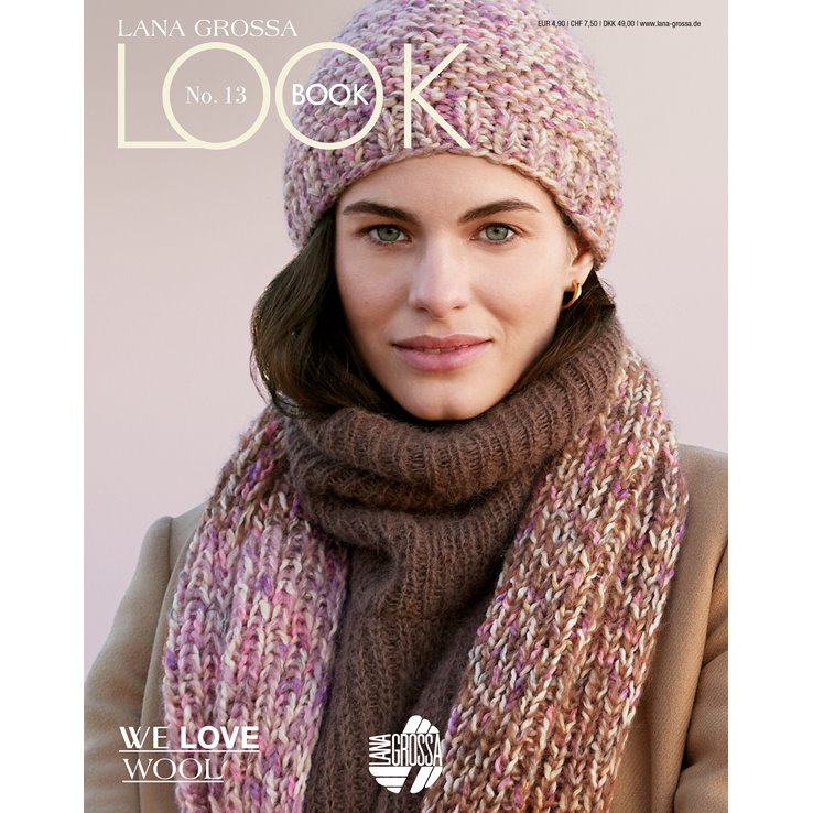 LOOKBOOK No. 13 - Magazine (DE) + Knitting instructions (EN) from Lana Grossa