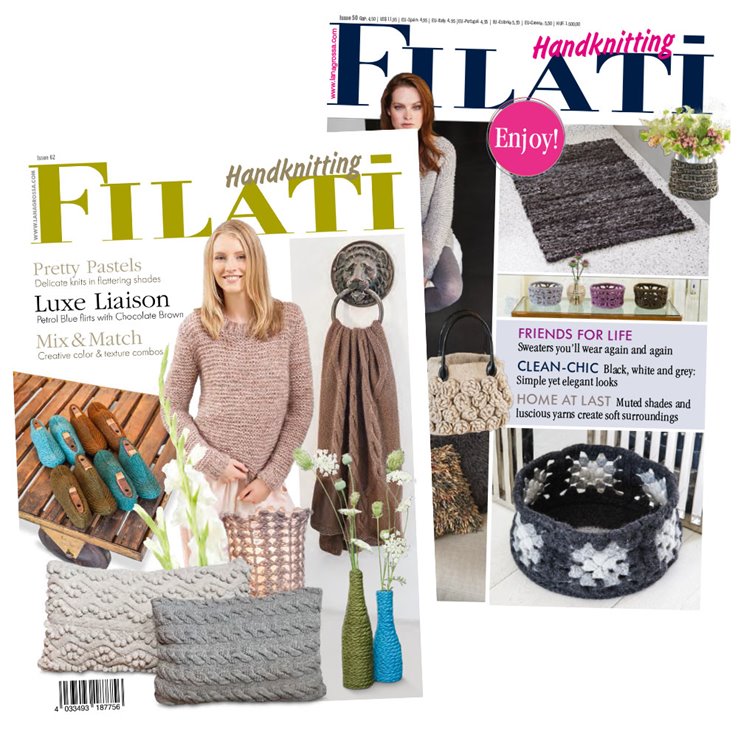 FILATI Handknitting No. 50+62 - English Edition from Lana Grossa