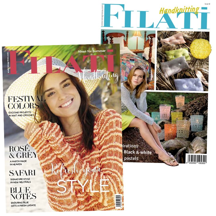 FILATI Handknitting No. 63+64 - English Edition from Lana Grossa