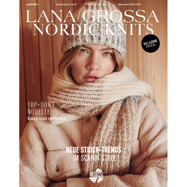 Nordic Knits No. 1 - German Edition from Lana Grossa