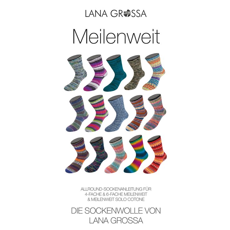 MEILENWEIT Flyer - German Edition from Lana Grossa