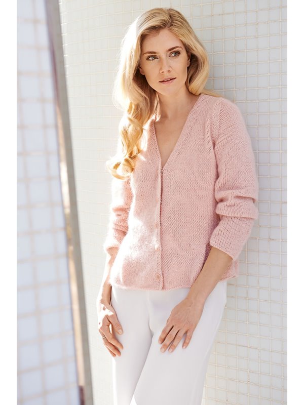 Lana Grossa JACKET WITH PLEATS Elastico/Silkhair