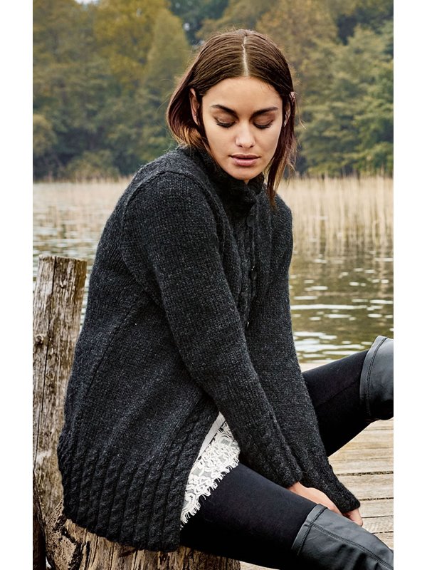 Lana Grossa JACKET Alta Moda Alpaca