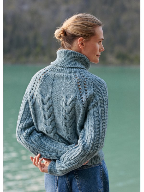 Lana Grossa PULLOVER Alta Moda Alpaca