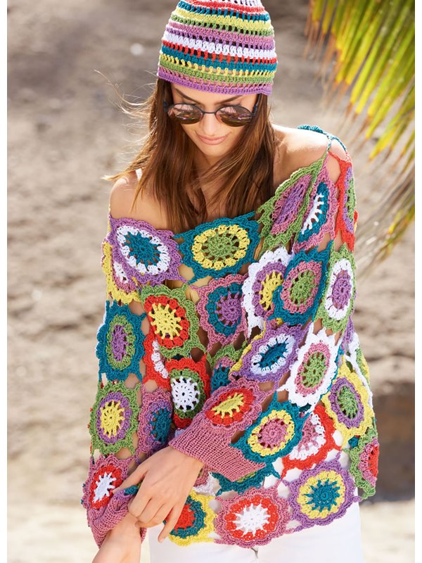 Lana Grossa CROCHETED PULLOVER Classico