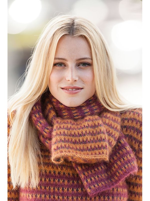 Lana Grossa SCARF Cashmere 16 Fine/Silkhair