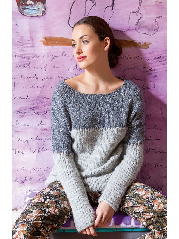 Lana Grossa PULLOVER Cloud/Stellina