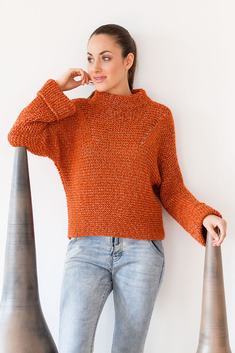 Lana Grossa KIMONO PULLOVER Stellina