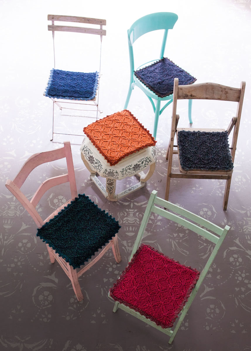 Lana Grossa SEAT CUSHIONS Stellina/Bingo Melange/Bingo/Tendenza