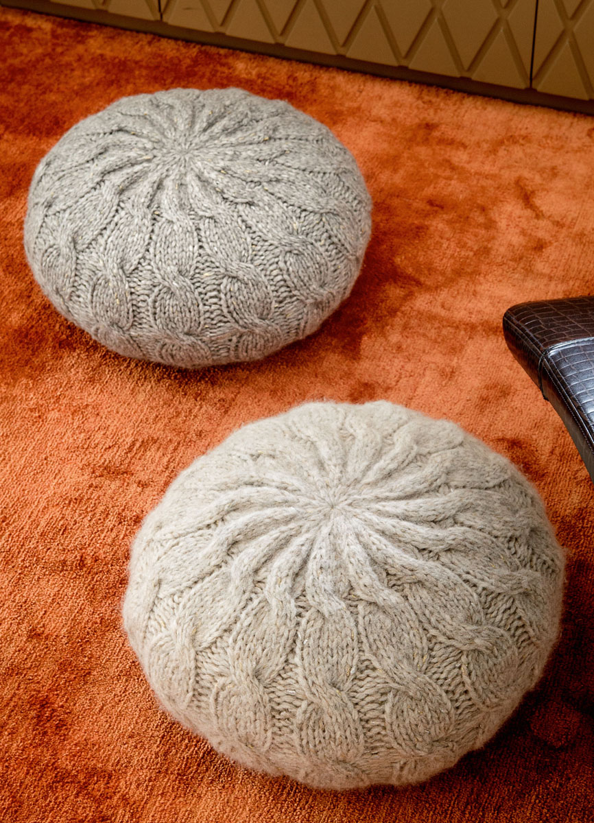 Lana Grossa FLOOR CUSHION COVERS Lala Berlin Lovely/Cometa