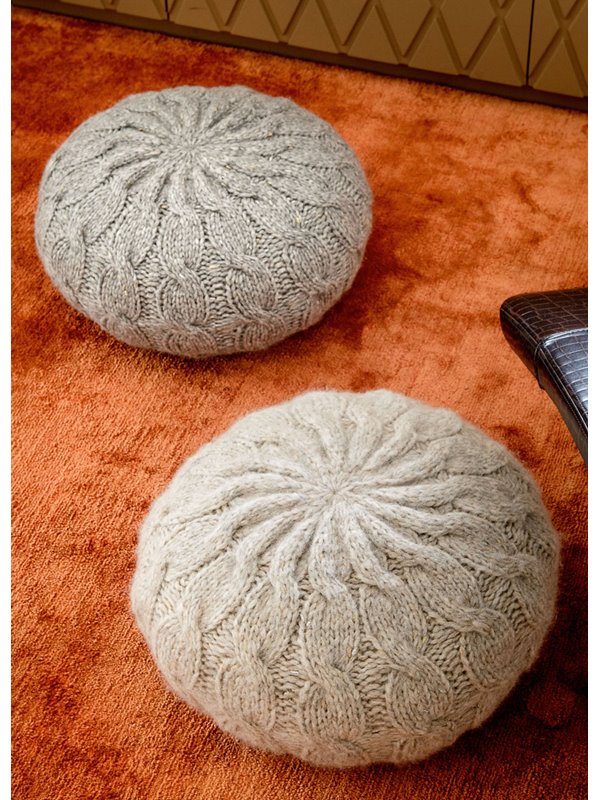 Lana Grossa FLOOR CUSHION COVERS Lala Berlin Lovely/Cometa