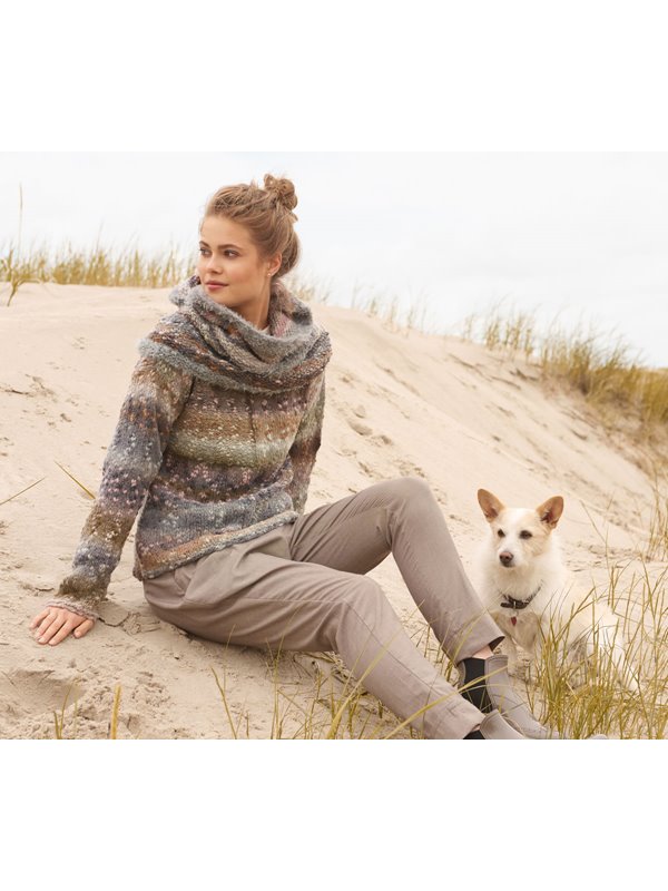 Lana Grossa PULLOVER Colorato Nodo