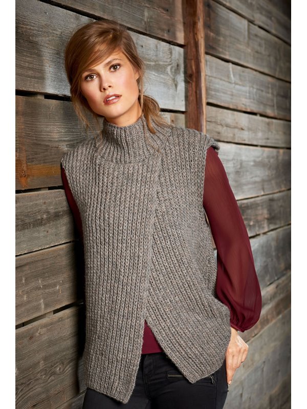 Lana Grossa VEST Alta Moda Alpaca