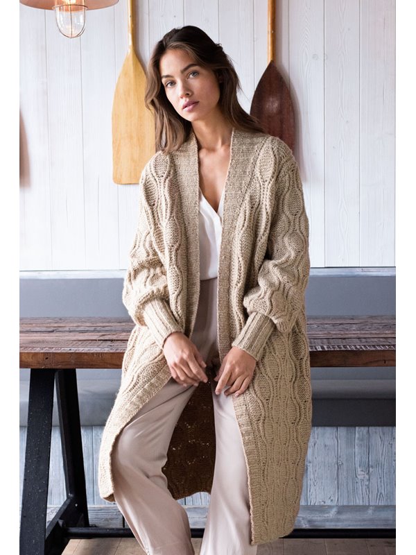 Lana Grossa COAT Landlust Merino 120 | FILATI No. 54 (fall/winter 2017/ ...