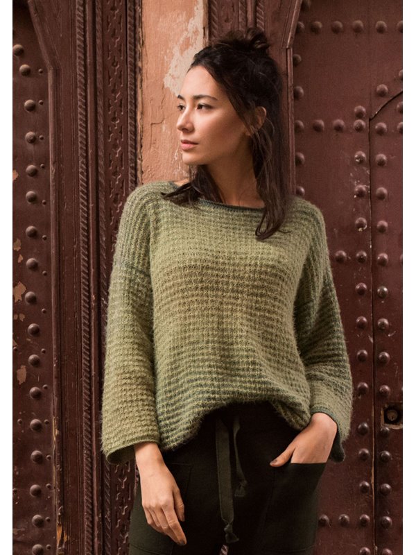 Lana Grossa PULLOVER Estivo II/Summer Lace Degradé