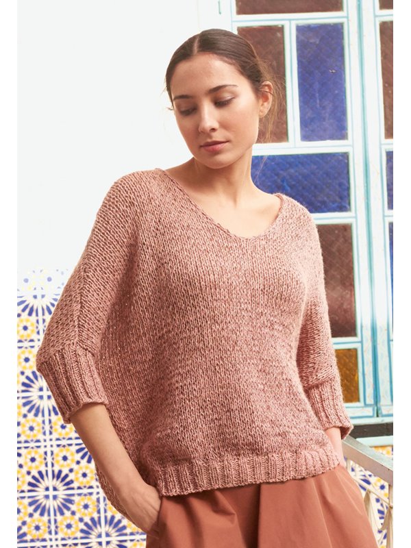 Lana Grossa PULLOVER Ecopuno/Ombra