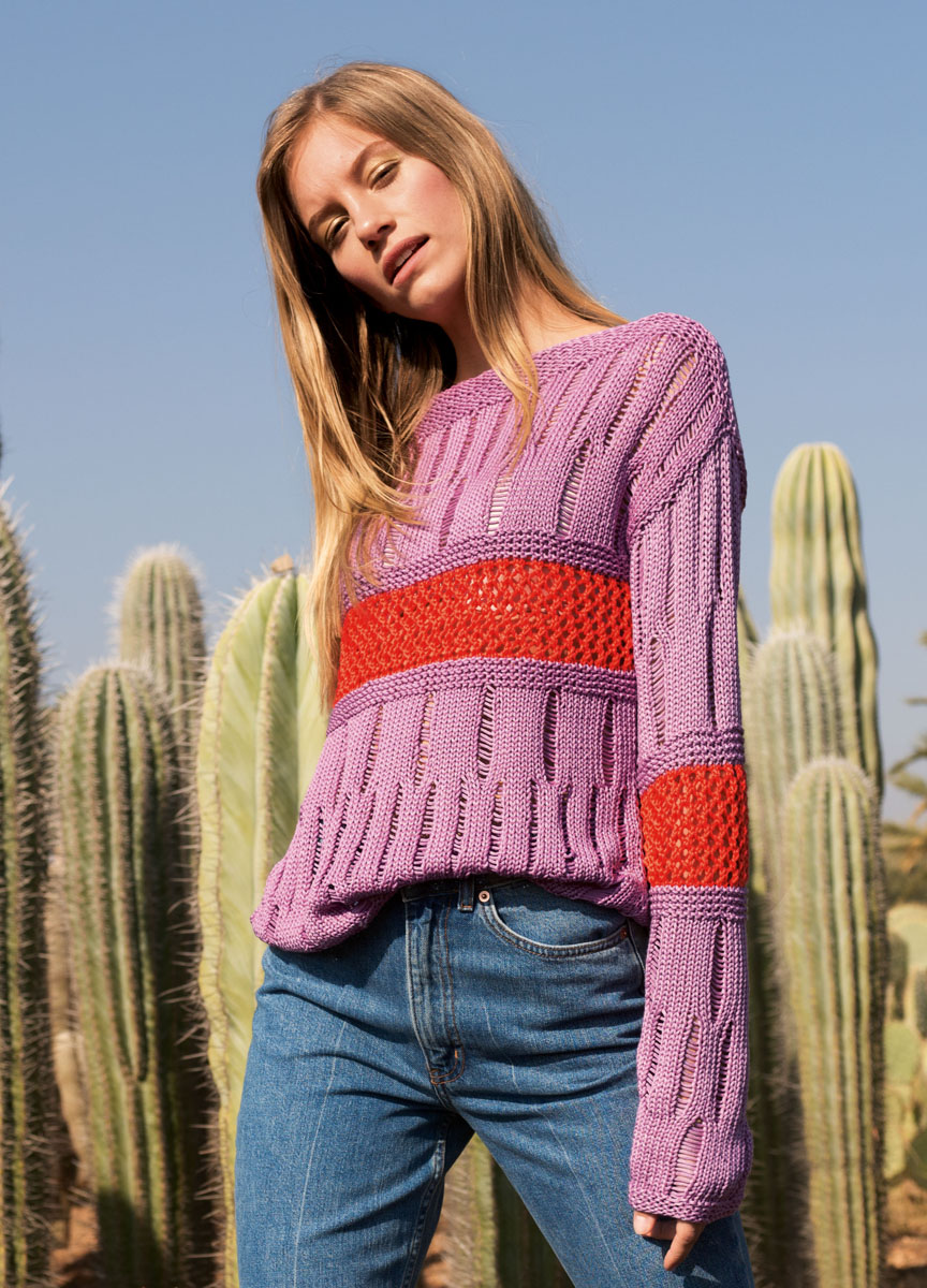 Lana Grossa PULLOVER Seta