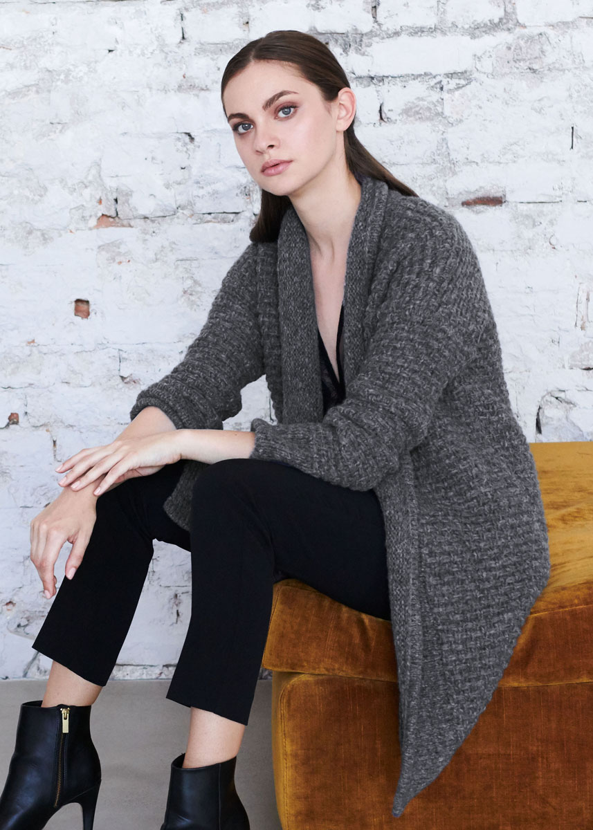 Lana Grossa LONGLINE JACKET Cool Air