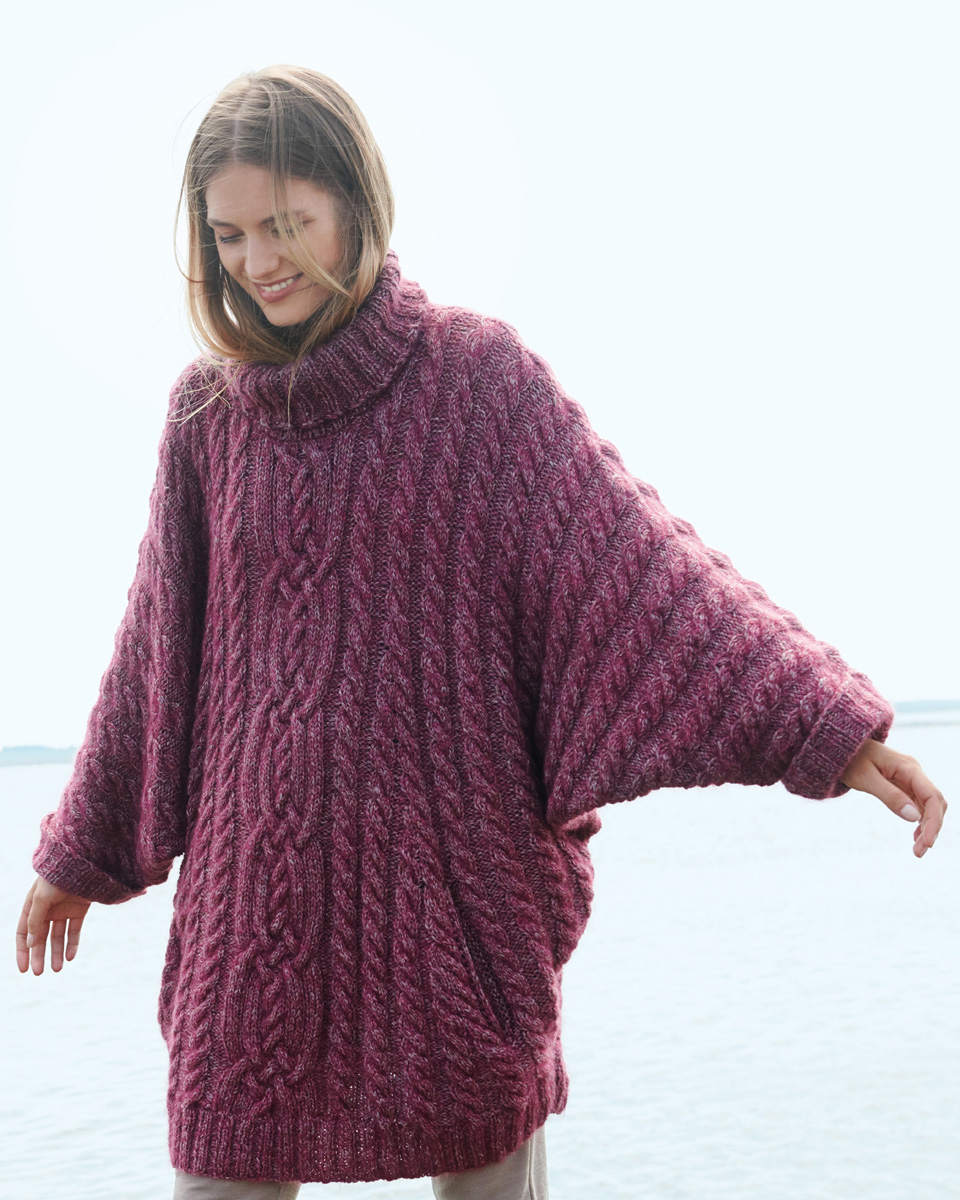 Lana Grossa PULLOVER Smokey/Silkhair