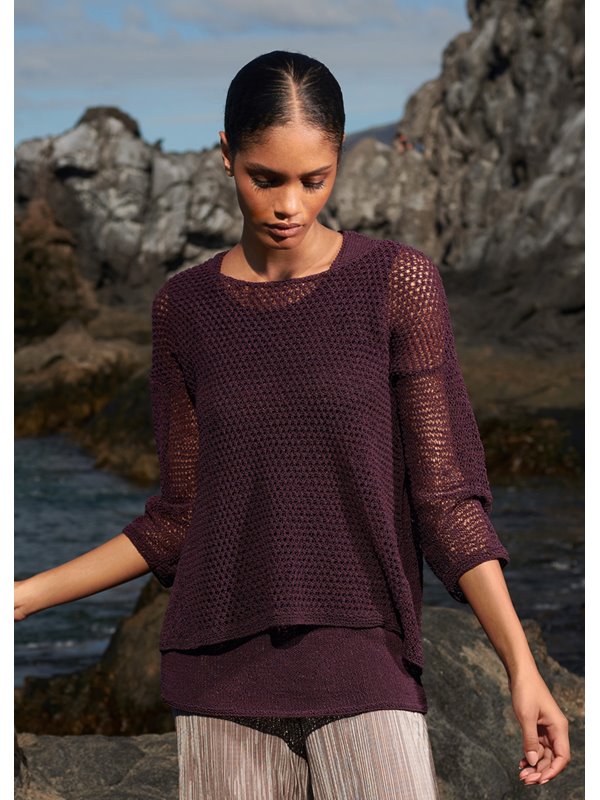 Lana Grossa LONG TOP Capri