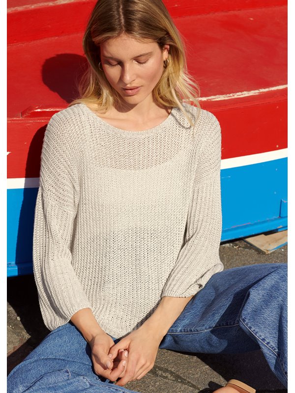 Lana Grossa PULLOVER Solo Lino