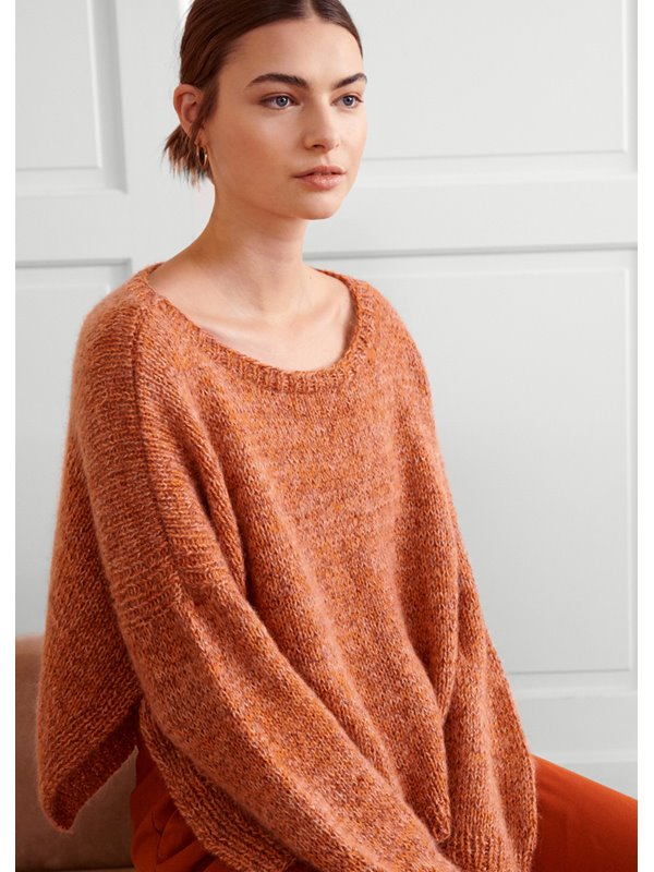 Lana Grossa PULLOVER Silkhair, Ecopuno & Brillino