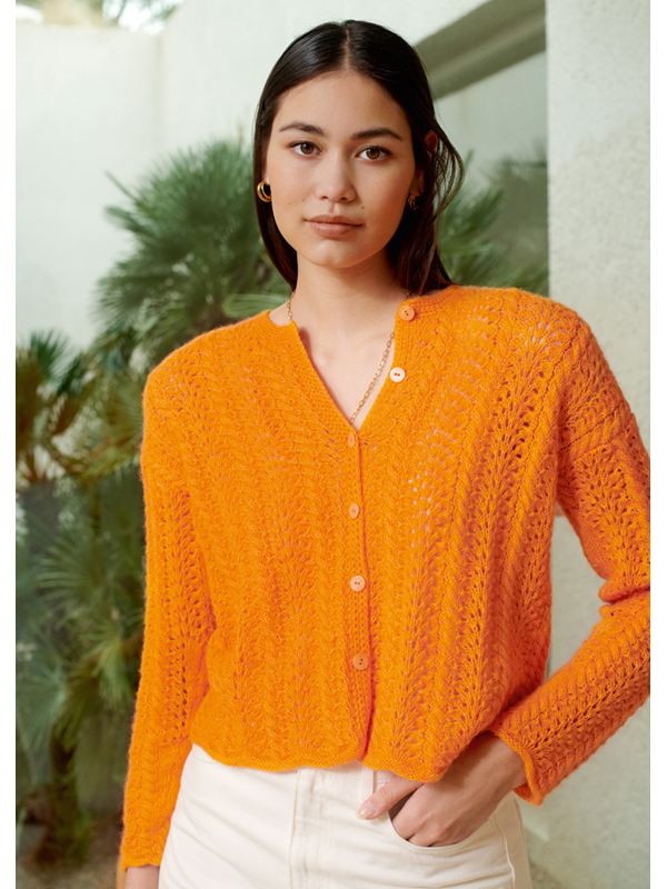 Lana Grossa CARDIGAN Ecopuno