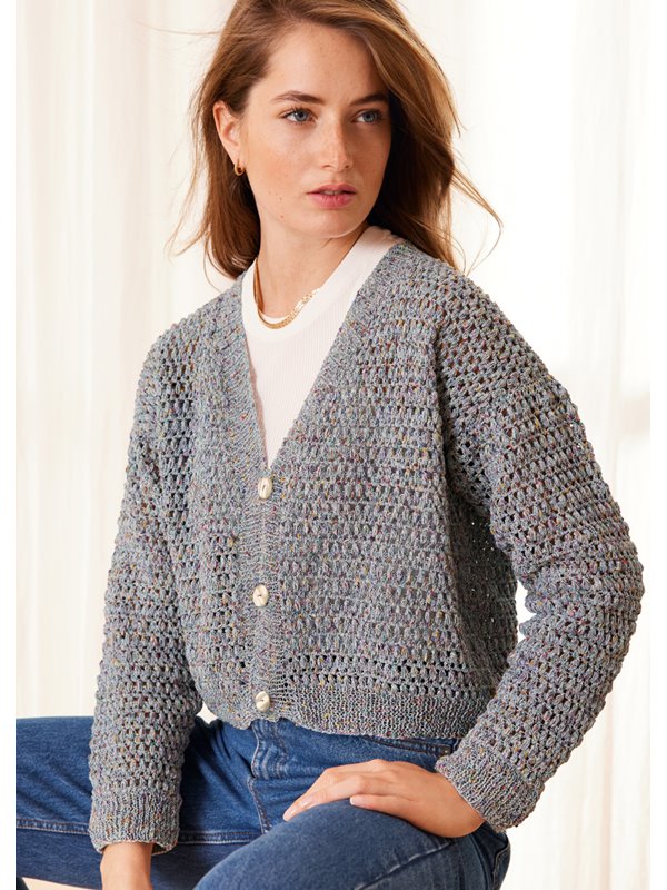 Lana Grossa CROCHET CARDIGAN Spotty (About Berlin)