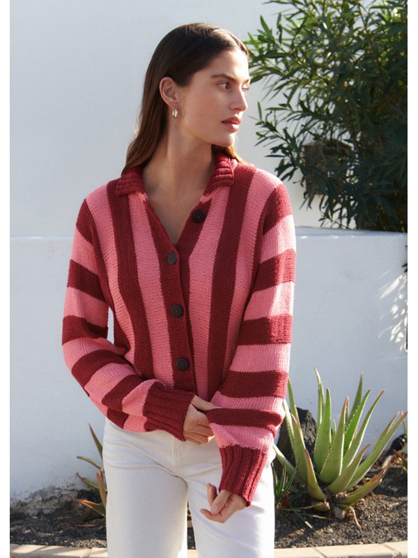 Lana Grossa JACKET BICOLOR Dodici