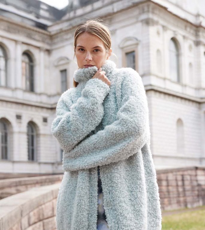 Lana Grossa LONG JACKET Orsetto