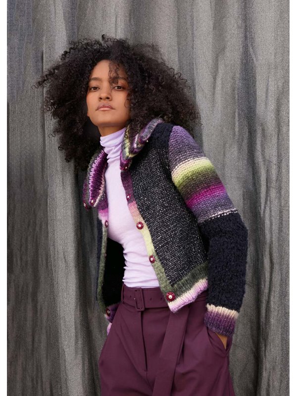 Lana Grossa JACKET Lucida, Bomba & Orsetto