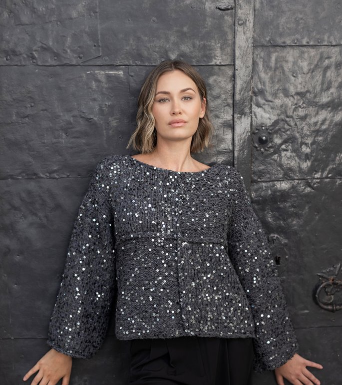 Lana Grossa PULLOVER Brigitte No. 2 & Cosmo