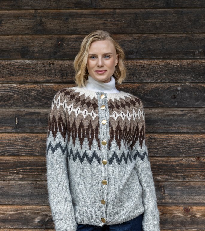 Lana Grossa TOP DOWN CARDIGAN Airy