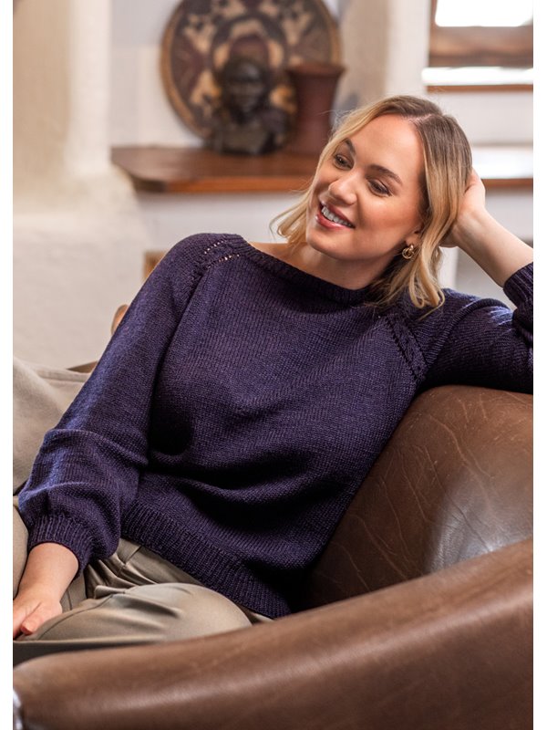 FILATI Studio TOP DOWN SWEATER Cool Wool Big Mélange (We Care)