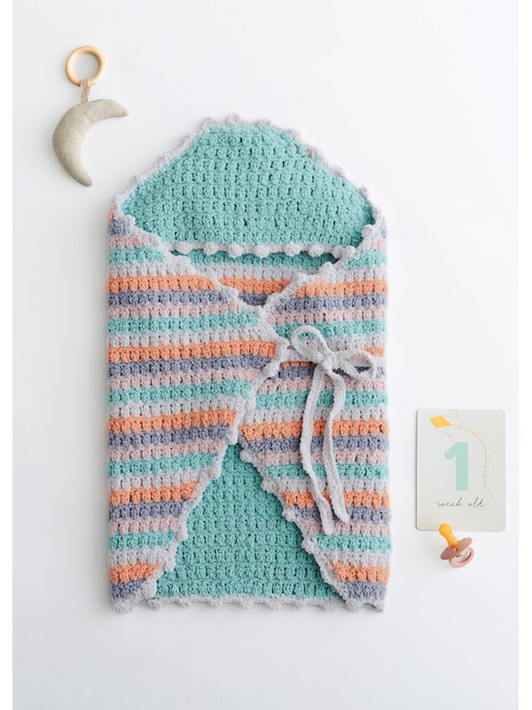 Lana Grossa CROCHET SLEEPING BAG Baby Soft