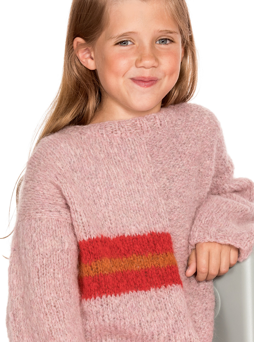 Lana Grossa PULLOVER Peloso | FILATI Kids No. 10 - Knitting ...
