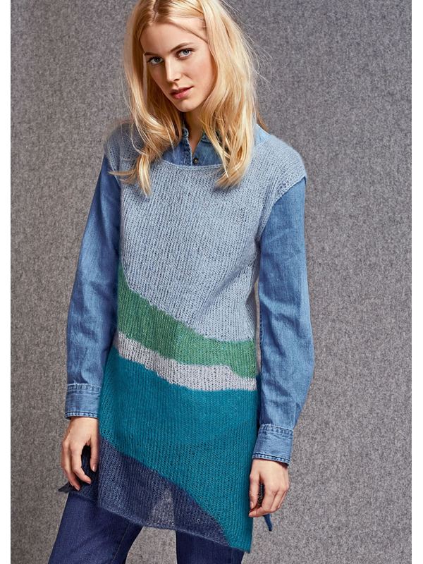Lana Grossa INTARSIA TUNIC Silkhair