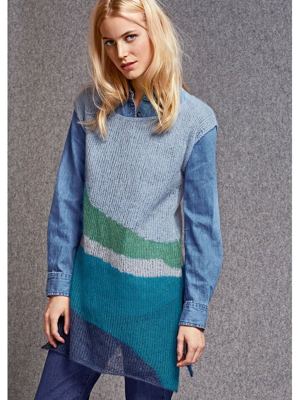 Lana Grossa INTARSIA TUNIC Silkhair