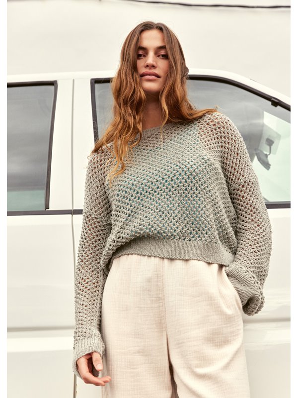 Lana Grossa PULLOVER Linissimo