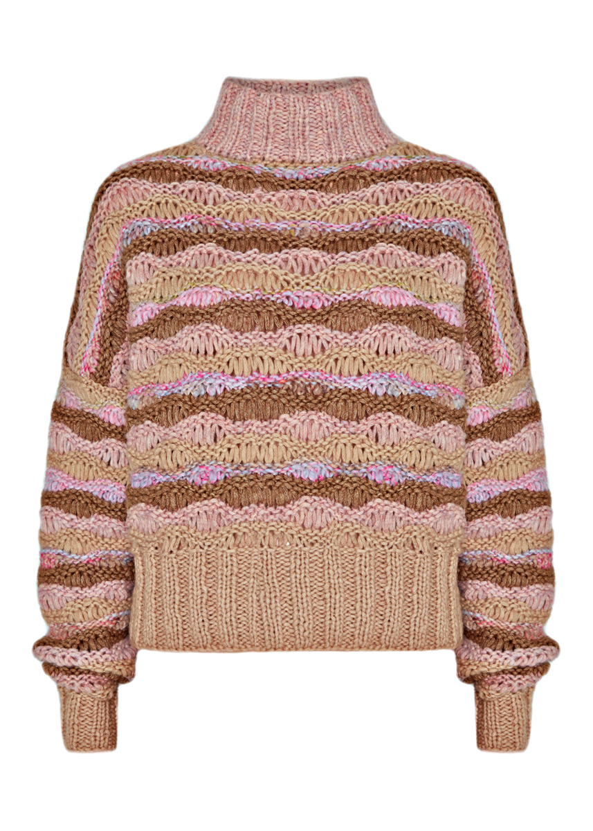 Alfabet Arkæologiske Arctic Lana Grossa PULLOVER Lala Berlin Lovely Cotton & Lala Berlin Stripy | ABOUT  BERLIN No. 10 - Design 22 | FILATI Knitting Pattern - Model Packages