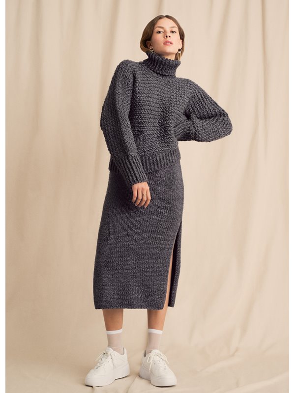 Lana Grossa SKIRT Lala Berlin Chunky