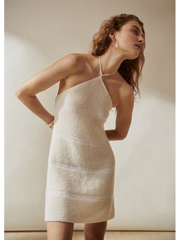 Lana Grossa HALTER DRESS Ecopuno & Per Fortuna