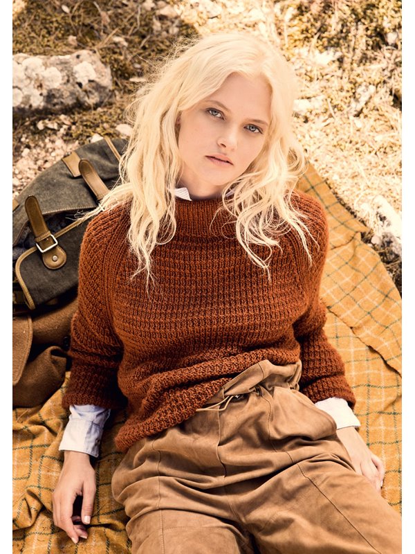 Lana Grossa PULLOVER Alpaca Peru 100