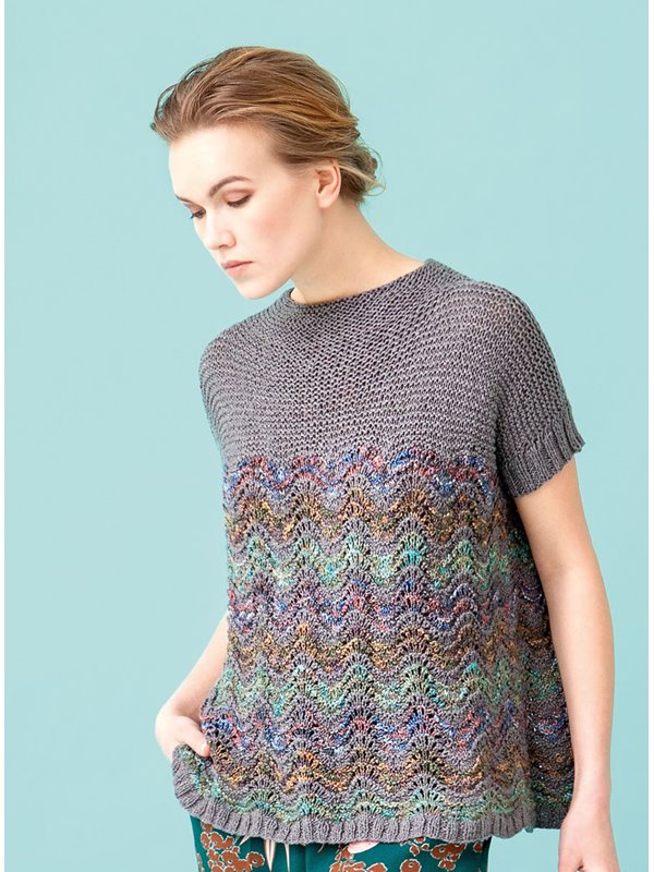 Lana Grossa PULLOVER Linarte Color/Linarte