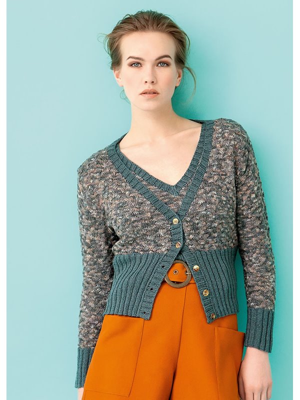 Lana Grossa JACKET Linarte Color/Linarte