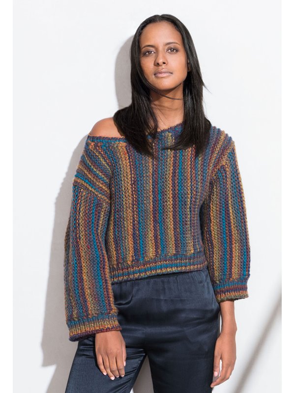 Lana Grossa PULLOVER Alta Moda Superbaby Color